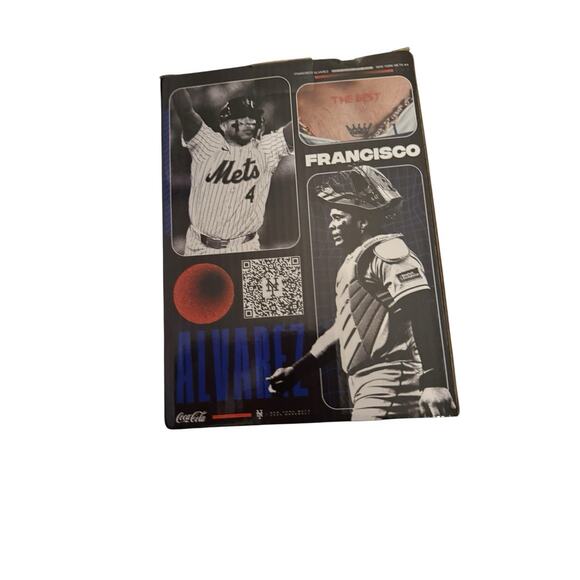 2025 New York Mets Francisco Alvarez MLB Baseball Bobblehead 8/2 Citi Field SGA - Picture 11 of 11